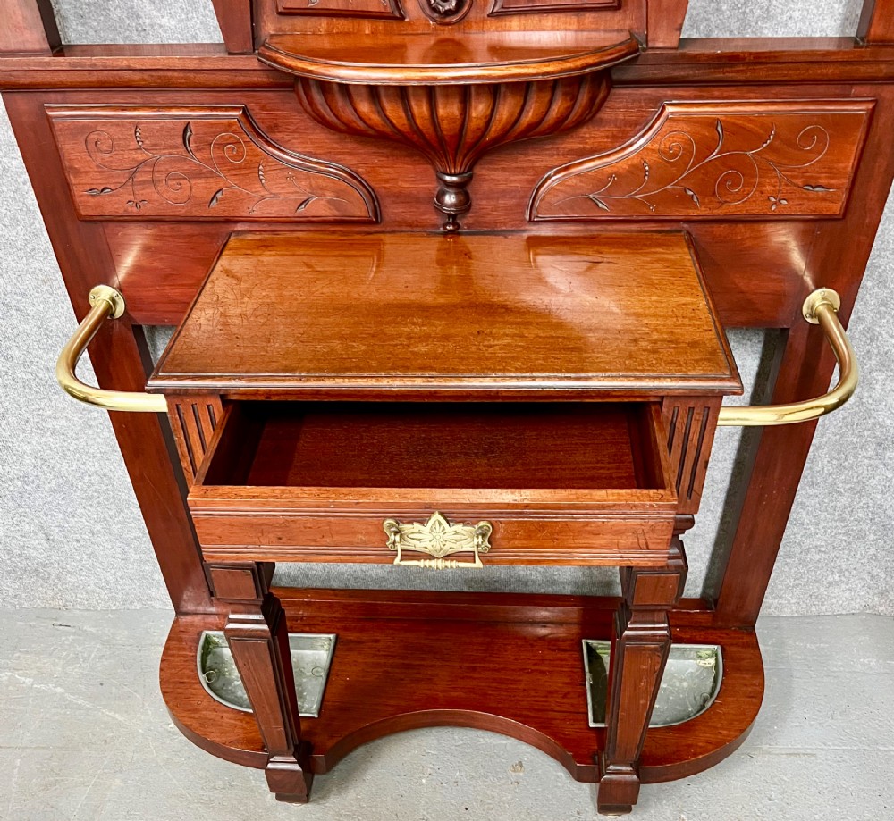 Good Quality Antique Mahogany Hall Stand View VIII