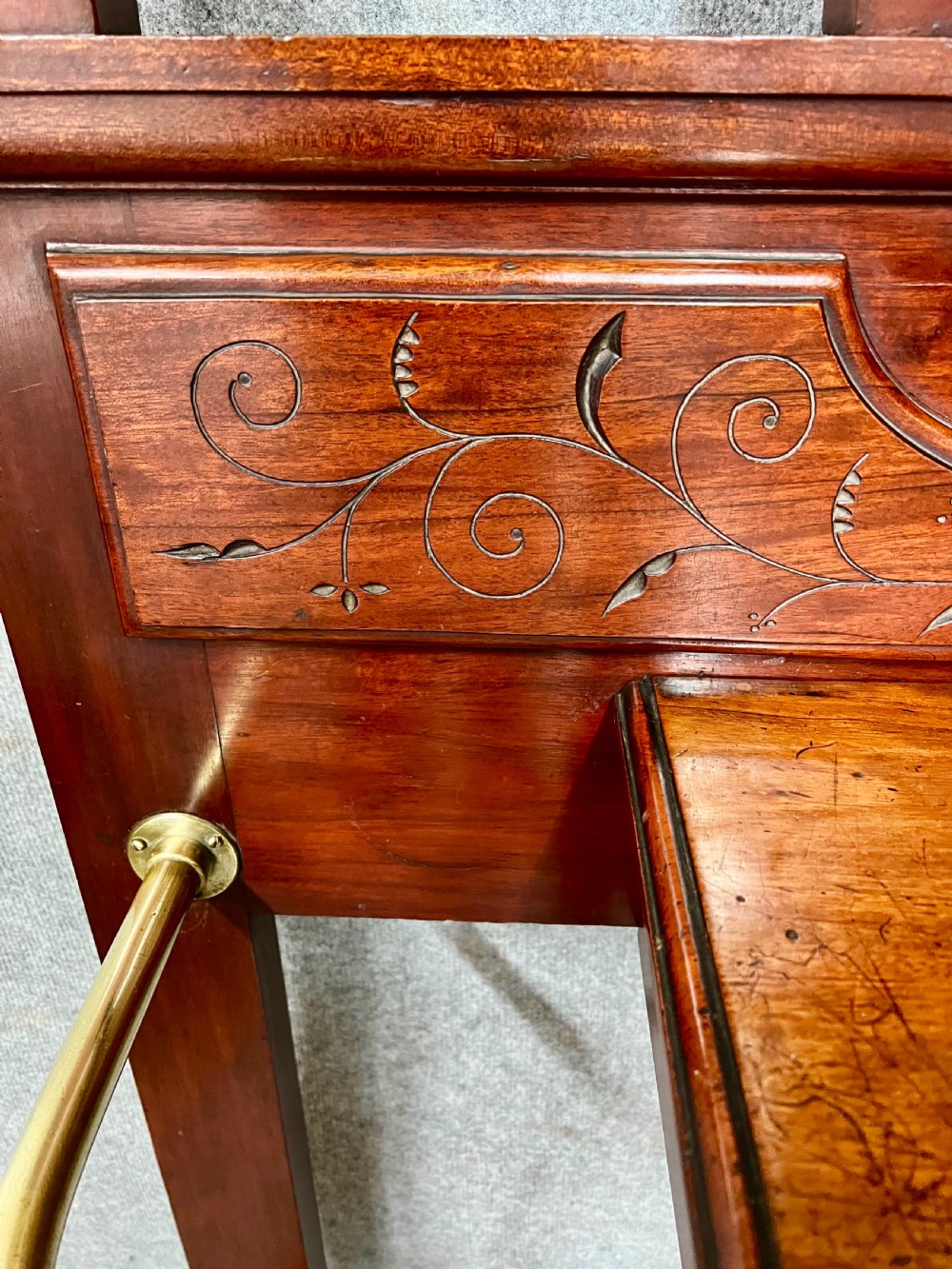 Good Quality Antique Mahogany Hall Stand View X