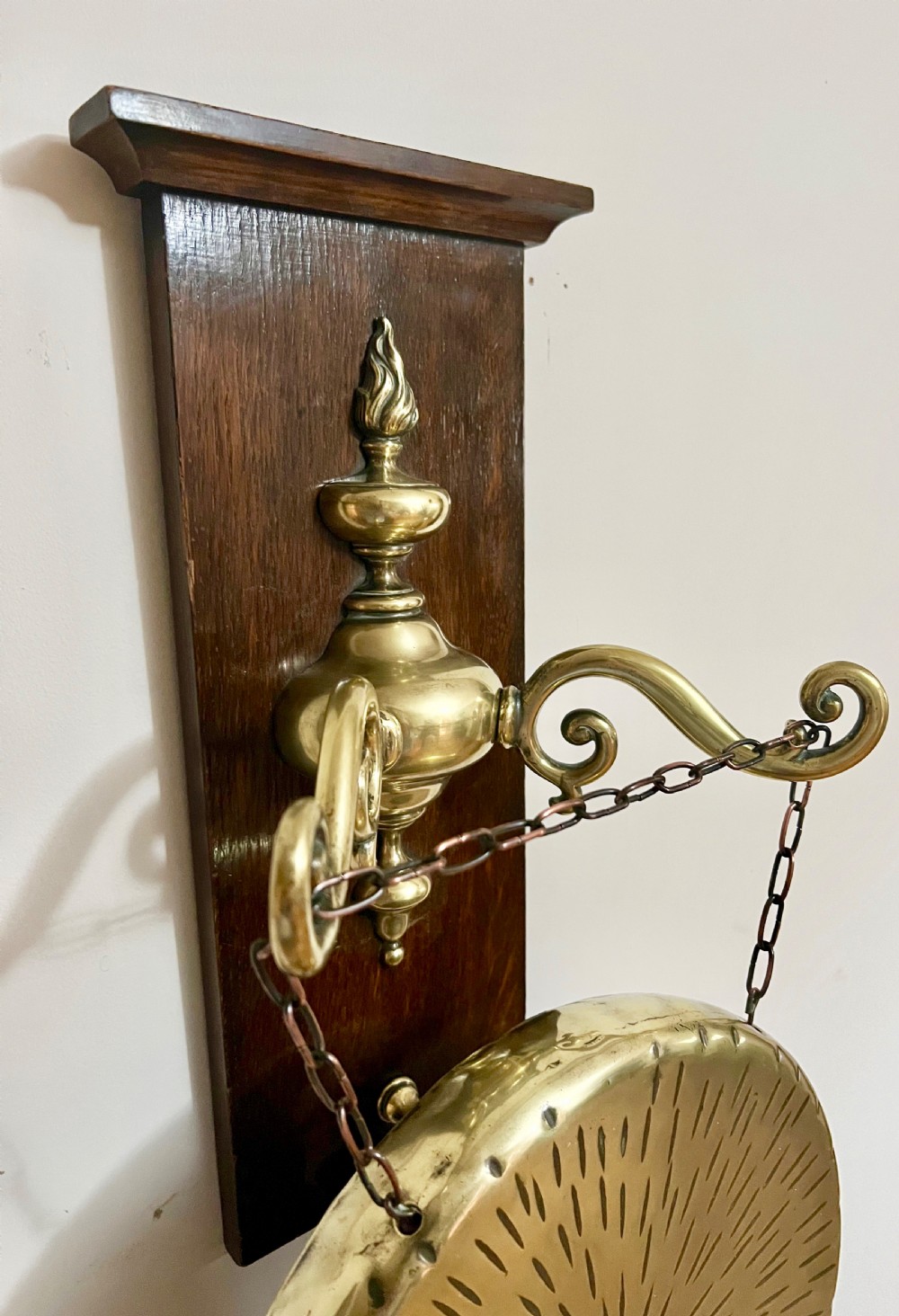 Edwardian Wall Mounted Gong View VIII