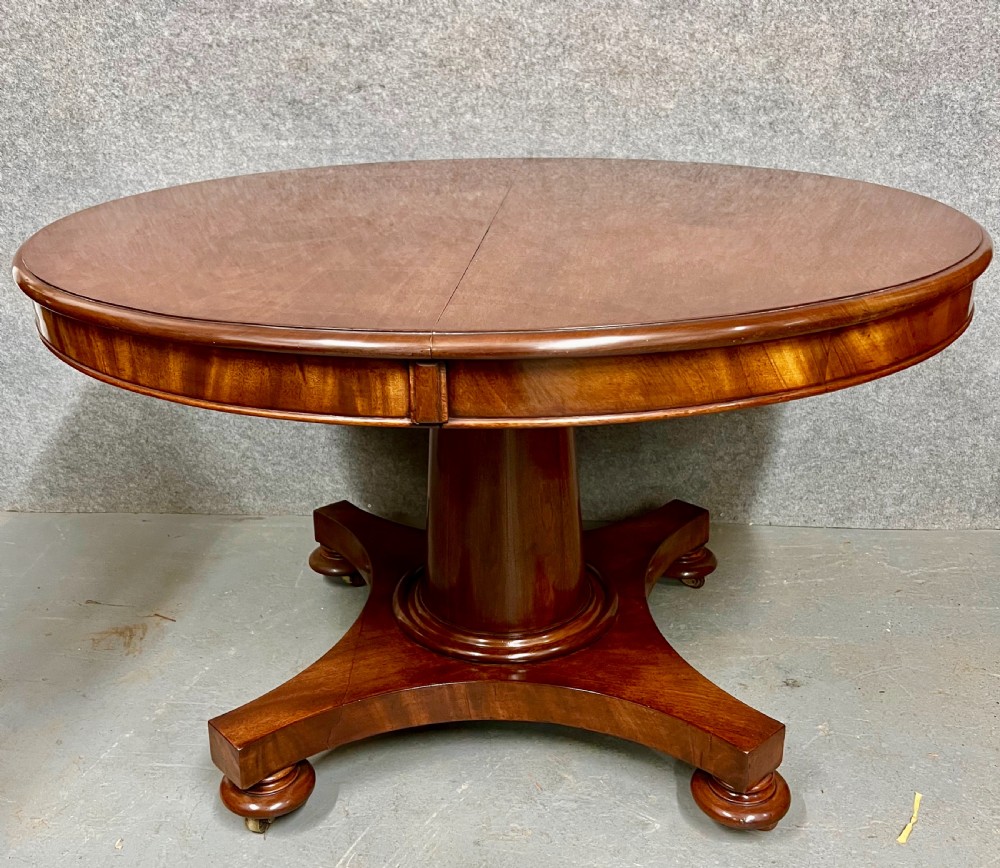 Victorian Mahogany Extending Dining Table View II