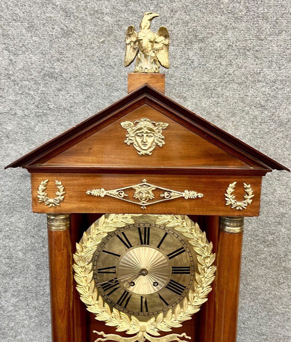Stunning French Empire Long Case Clock View III