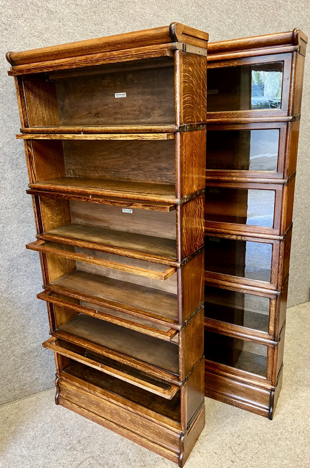 Good Pair of Globe Wernicke Bookcases View VII