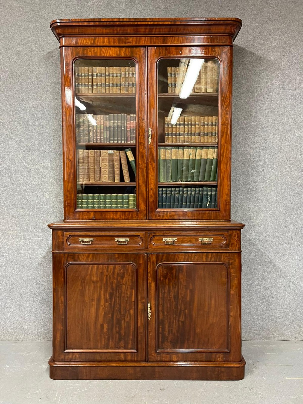 Victorian Mahogany Bookcase