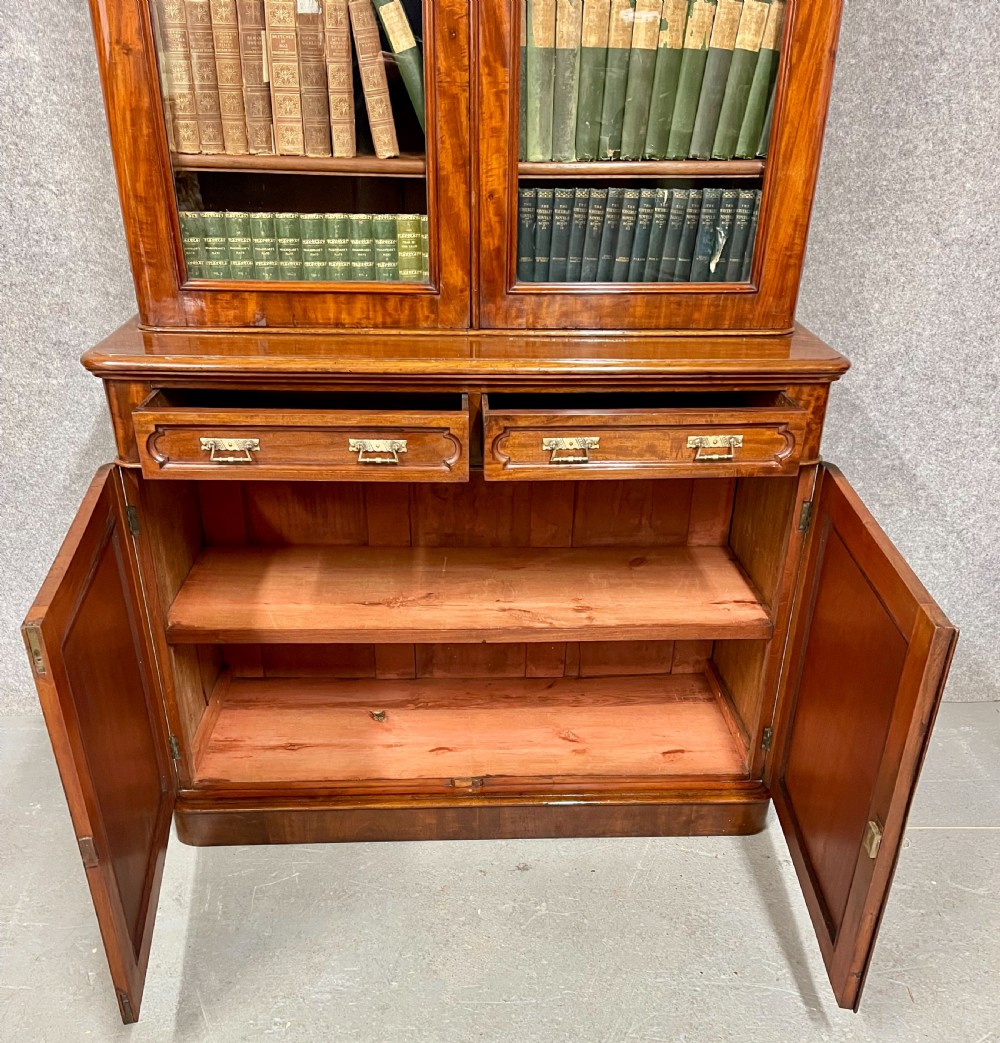 Victorian Mahogany Bookcase View III