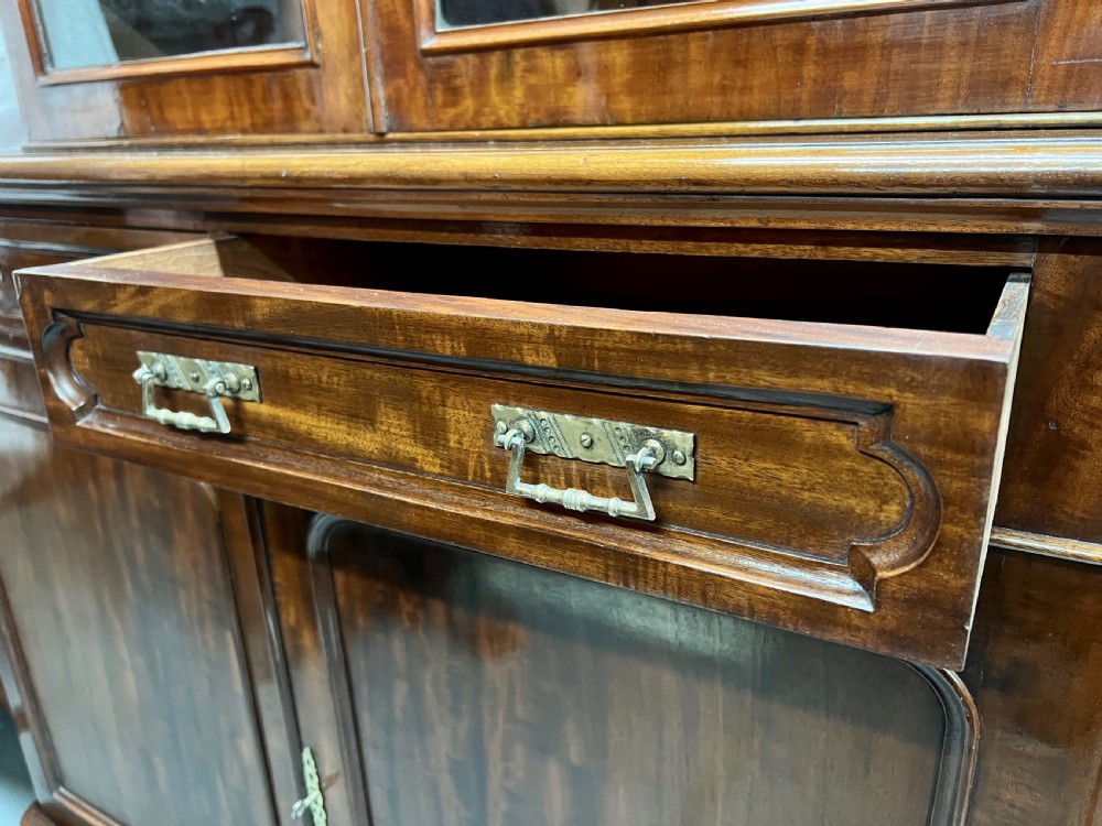 Victorian Mahogany Bookcase View VII