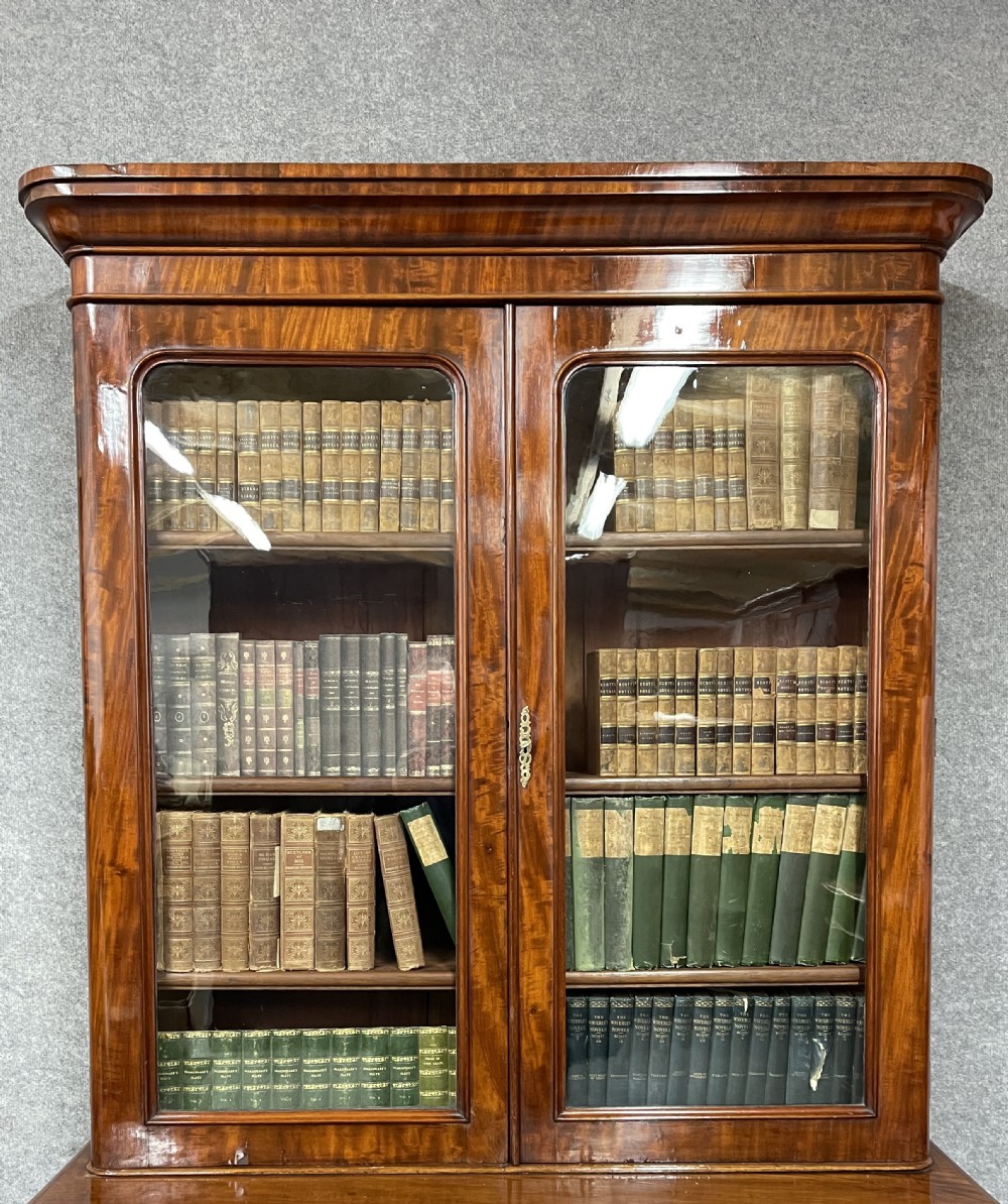 Victorian Mahogany Bookcase View X