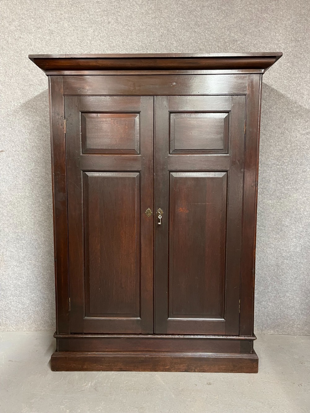 18th. Century Country House Oak Hall cupboard