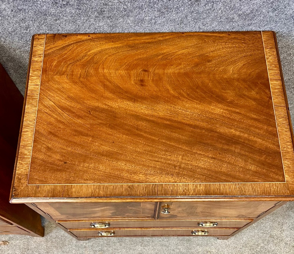 George III Matched Pair of Bedside Cabinets View VII
