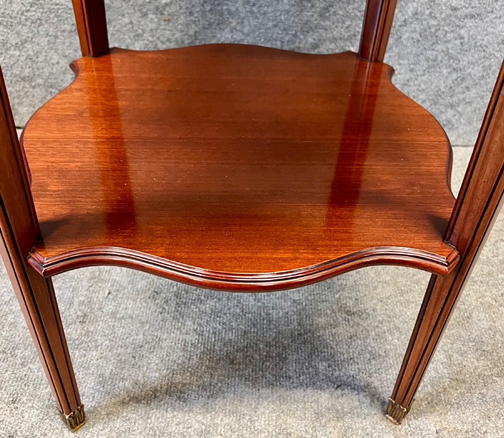 Pair of French Parquetry Inlaid Occasional Tables View V
