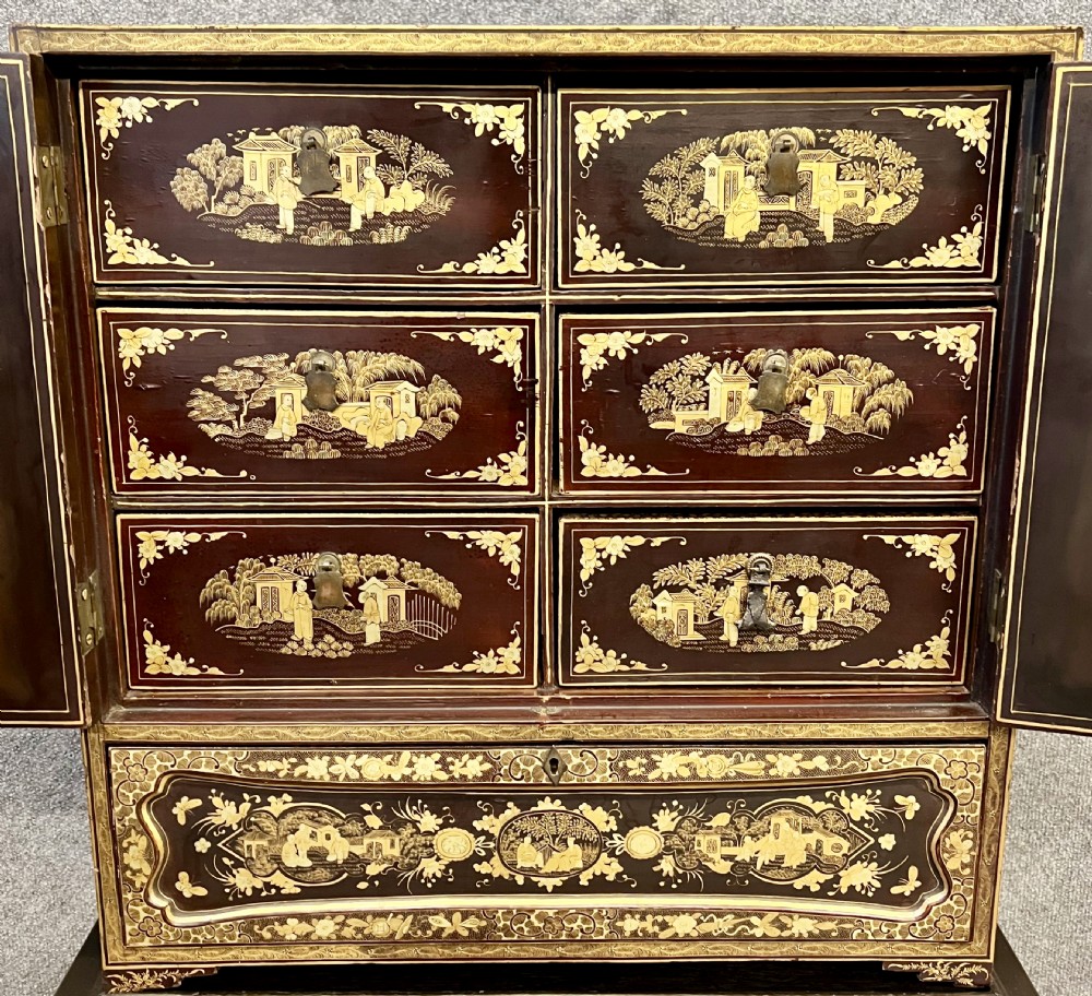 Fine Chinese Export Cabinet on Stand View IV