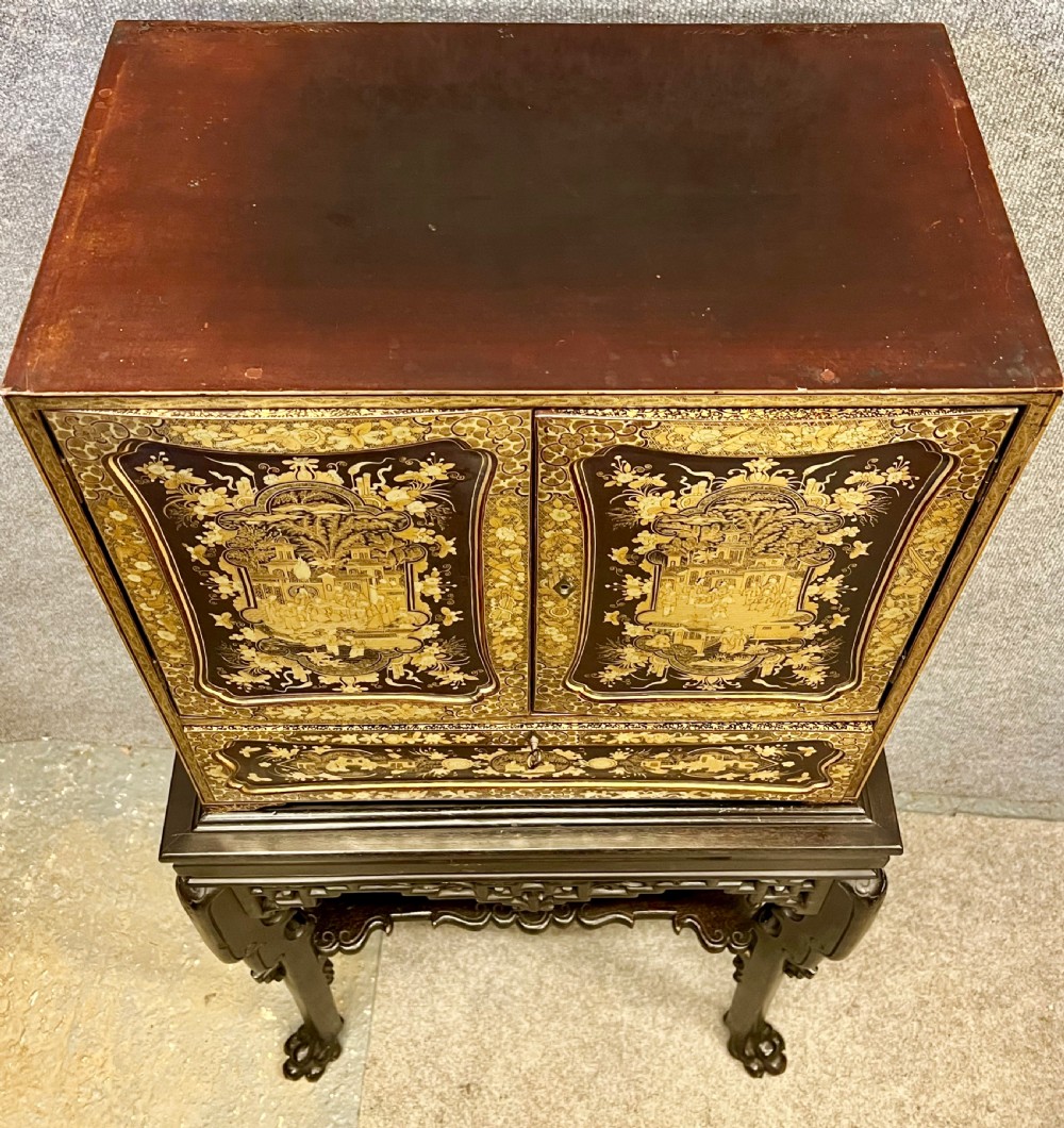 Fine Chinese Export Cabinet on Stand View VII