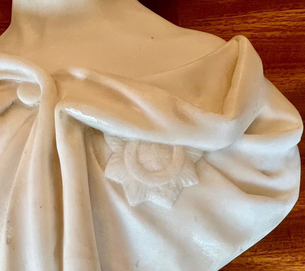 Queen Victoria Marble Bust View III