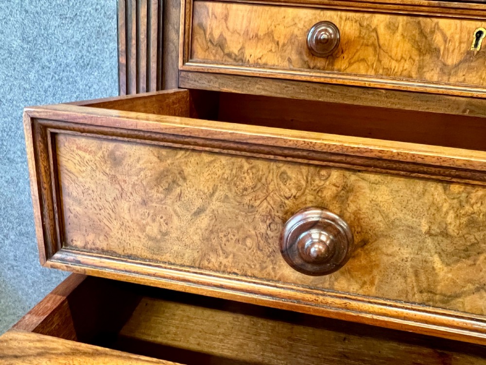 Fine Quality Walnut Bookcase View VII