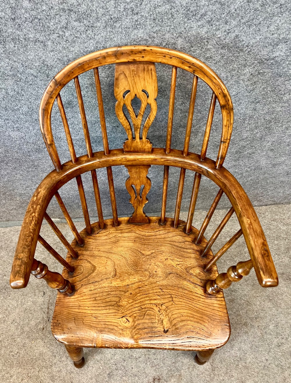 Yew Wood and Ash Windsor Chair View III