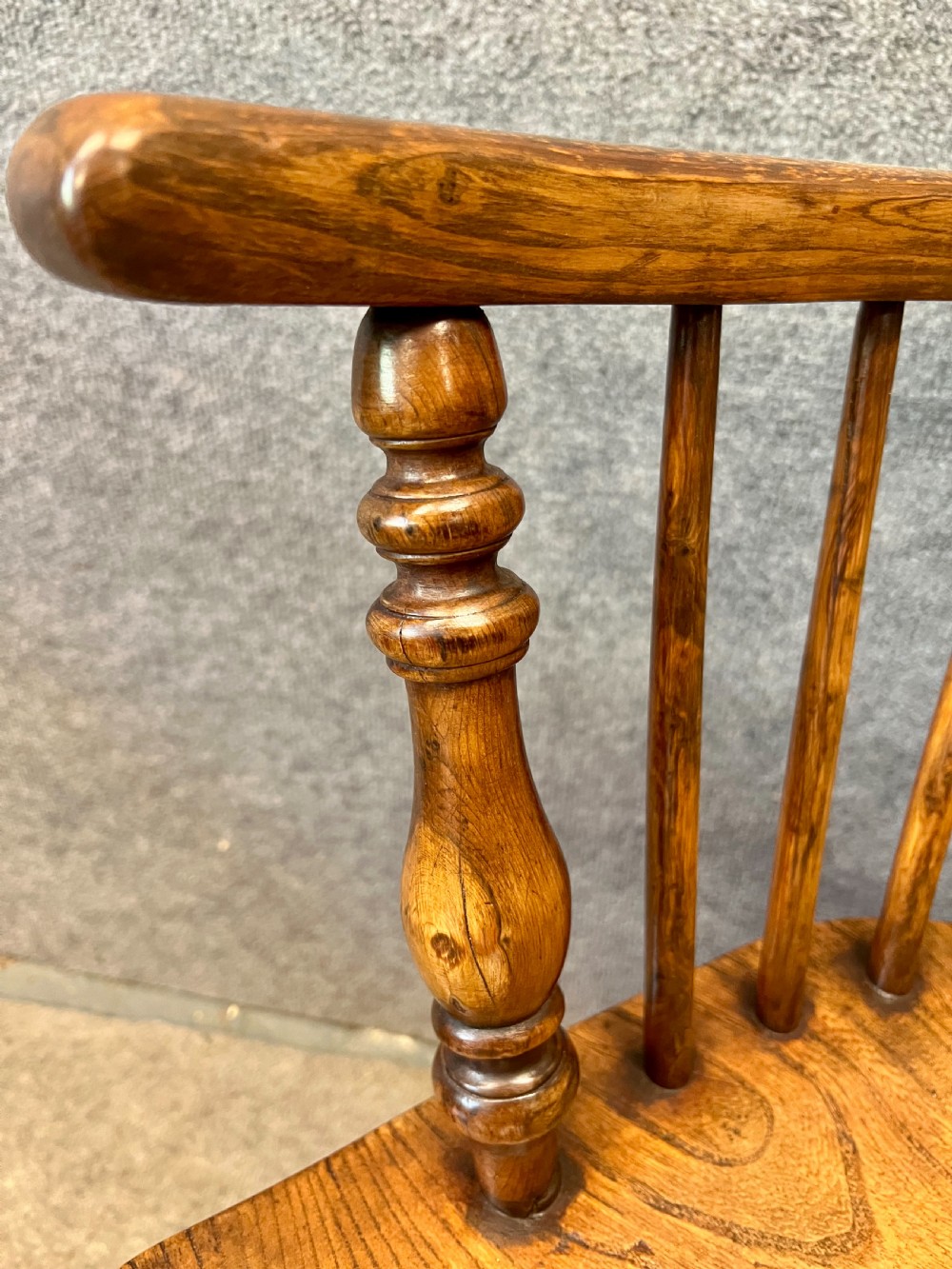 Yew Wood and Ash Windsor Chair View VI