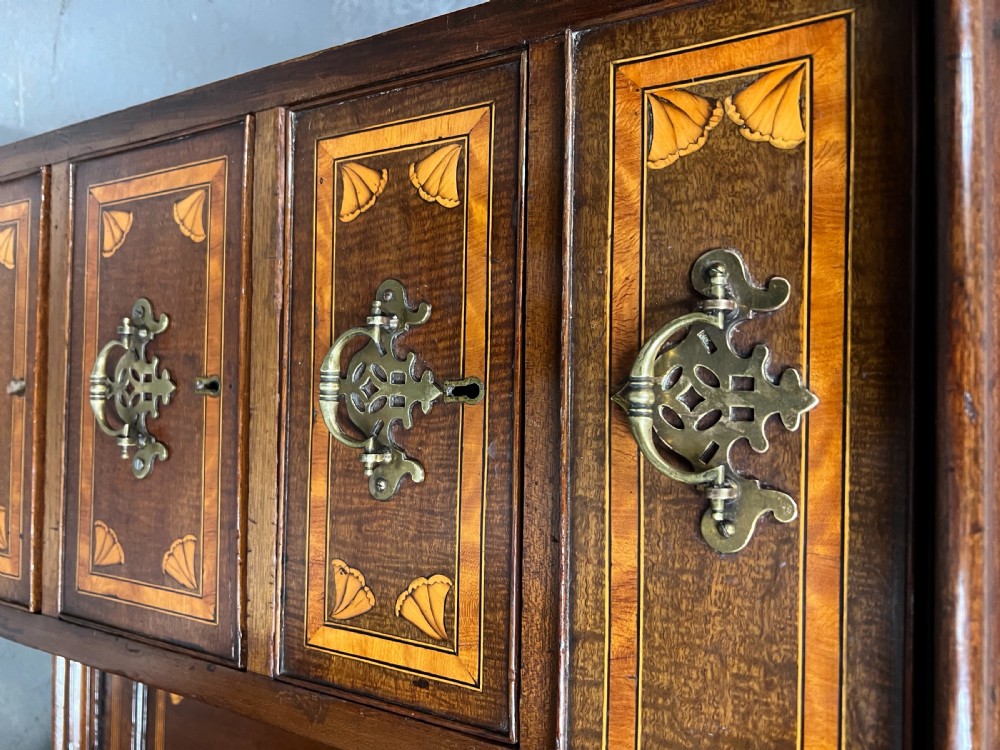 George III Mahogany & Inlaid Desk View III