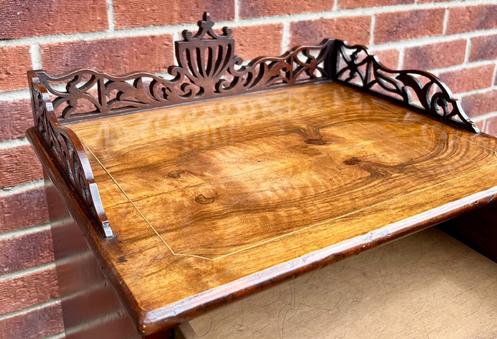 Antique Walnut Folio Cabinet View VI