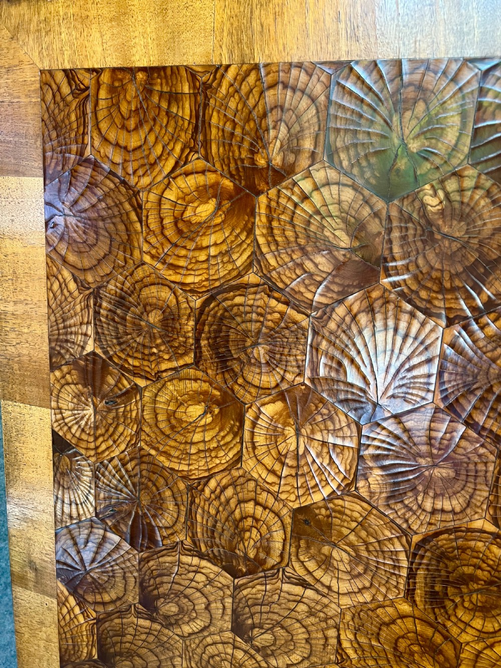 Substantial William & Mary Style Oyster Wood Cocktail Cabinet View XI