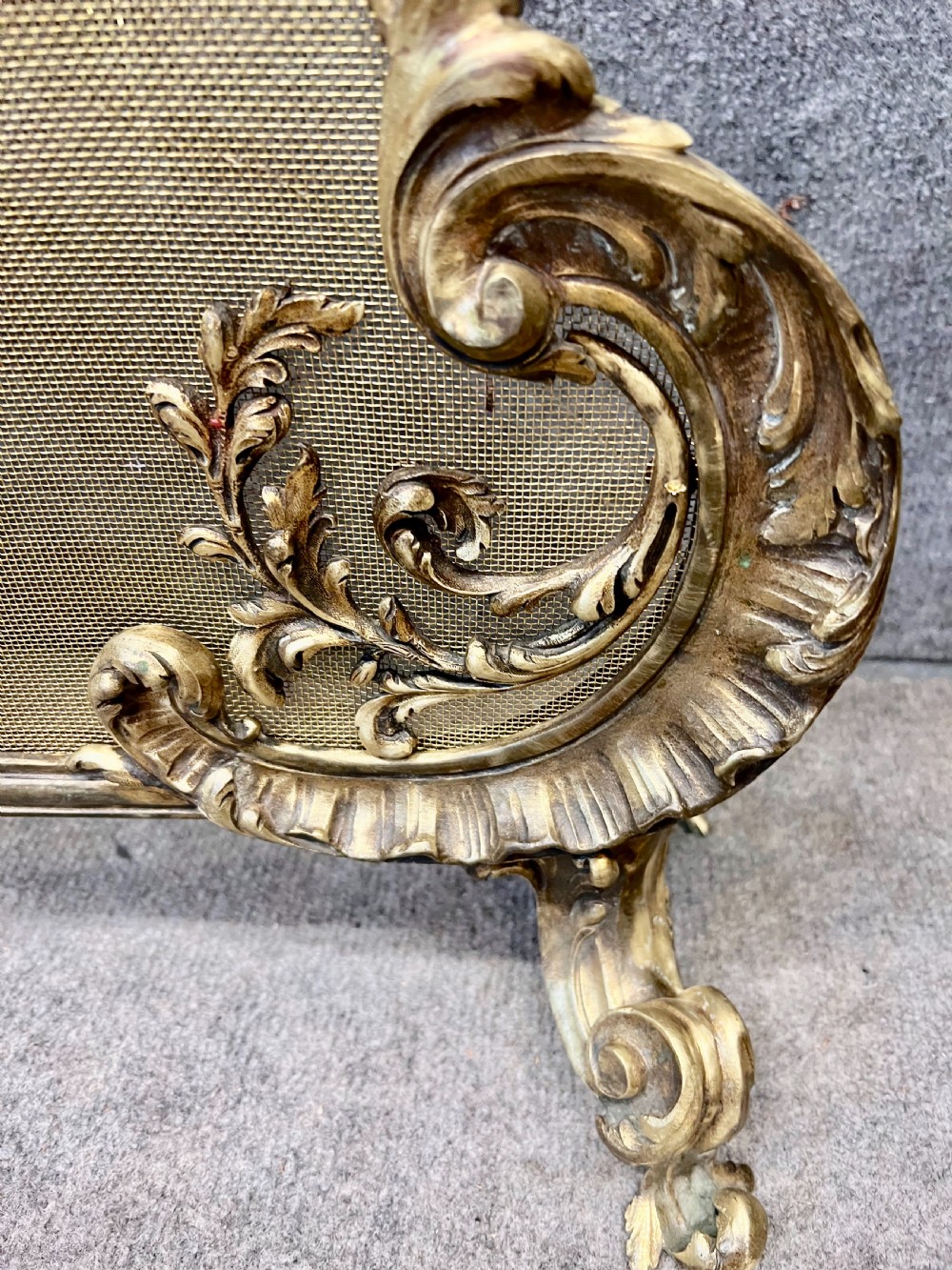 Superb Antique French Fire Guard View V