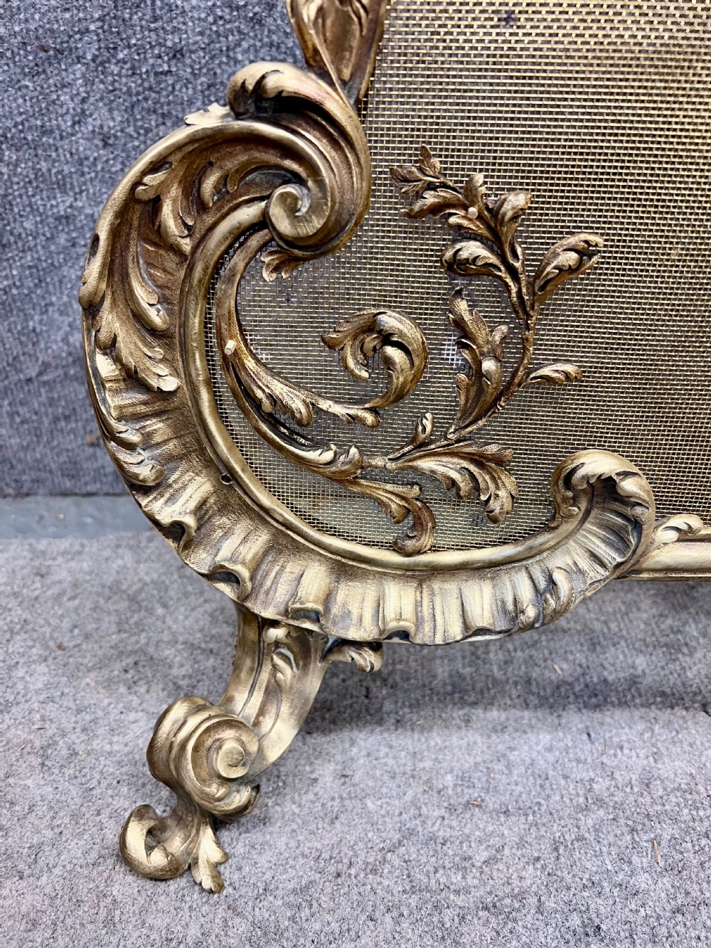 Superb Antique French Fire Guard View VI