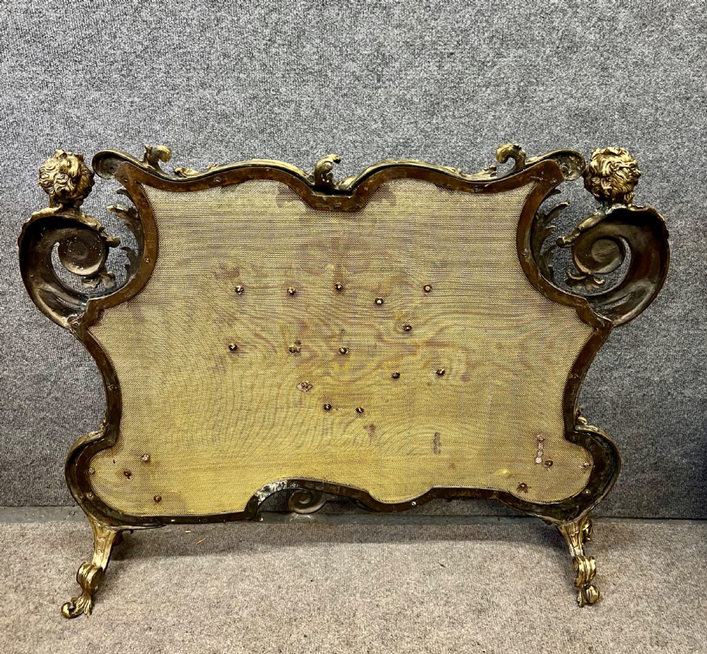 Superb Antique French Fire Guard View IX