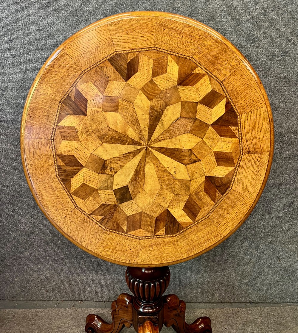Victorian Specimen Wood Occasional Table View II