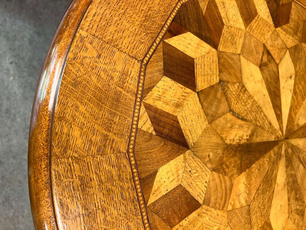 Victorian Specimen Wood Occasional Table View XI