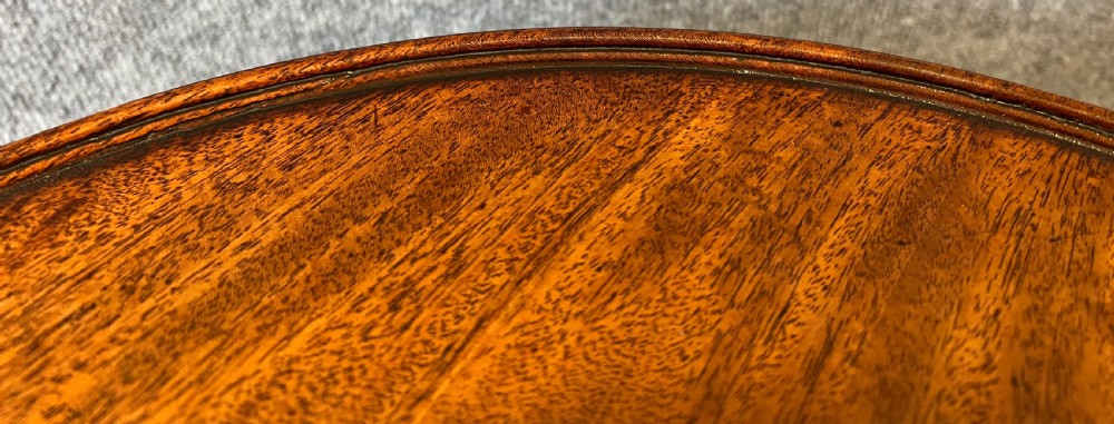 George III Mahogany Snap Top Occasional Table View V