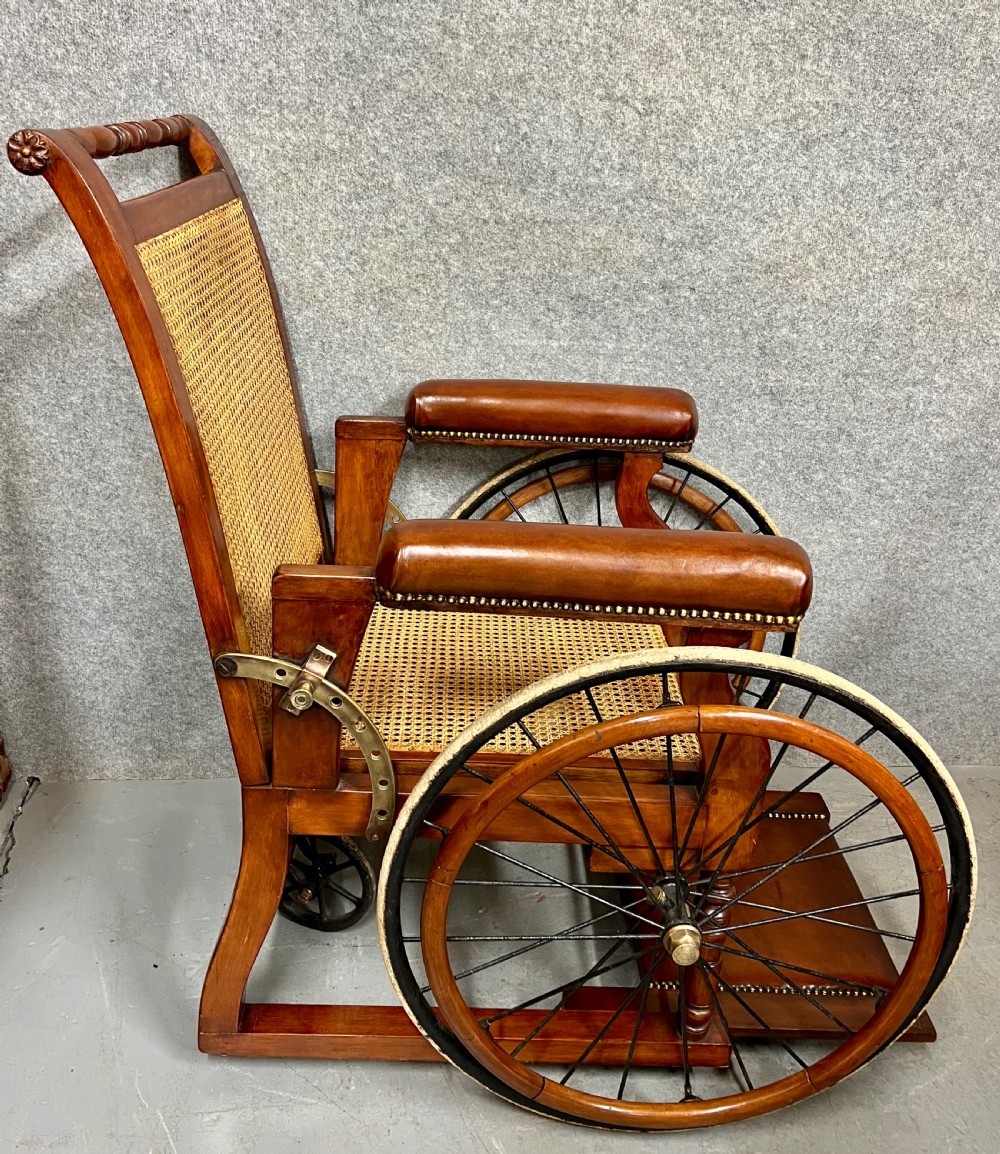 Antique Invalid Wheel Chair View II