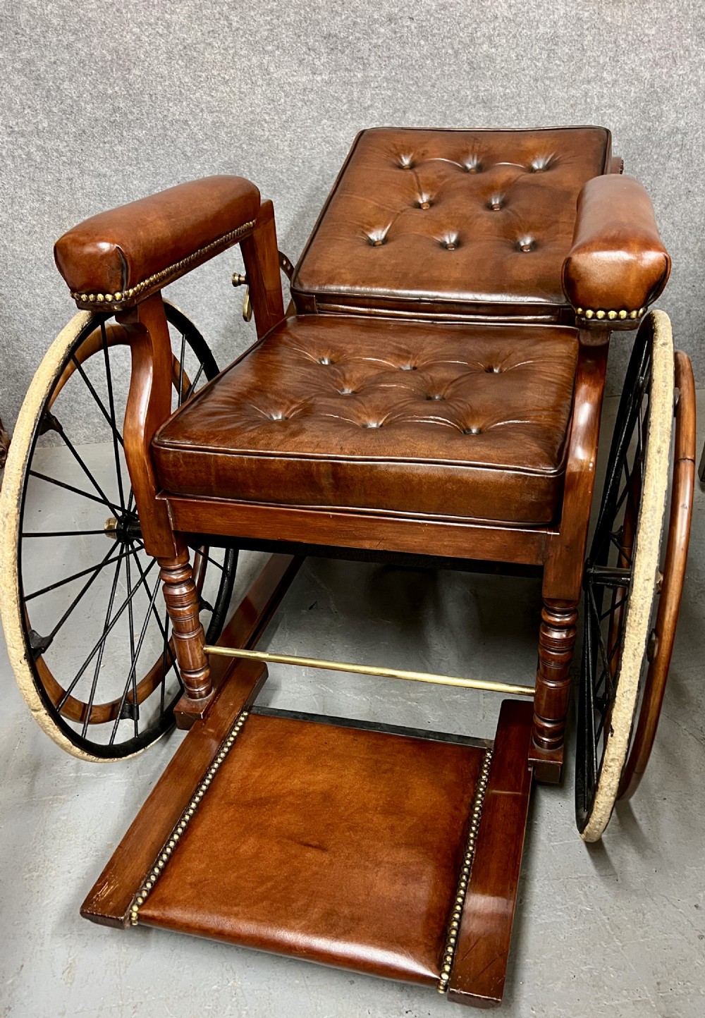 Antique Invalid Wheel Chair View VI