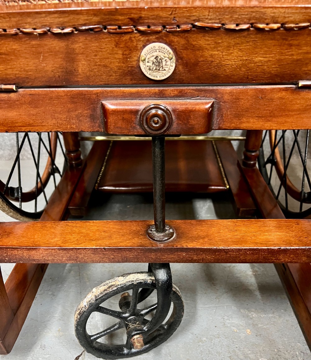 Antique Invalid Wheel Chair View X