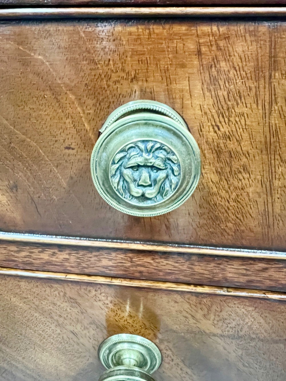 George III Mahogany Partners Desk View X