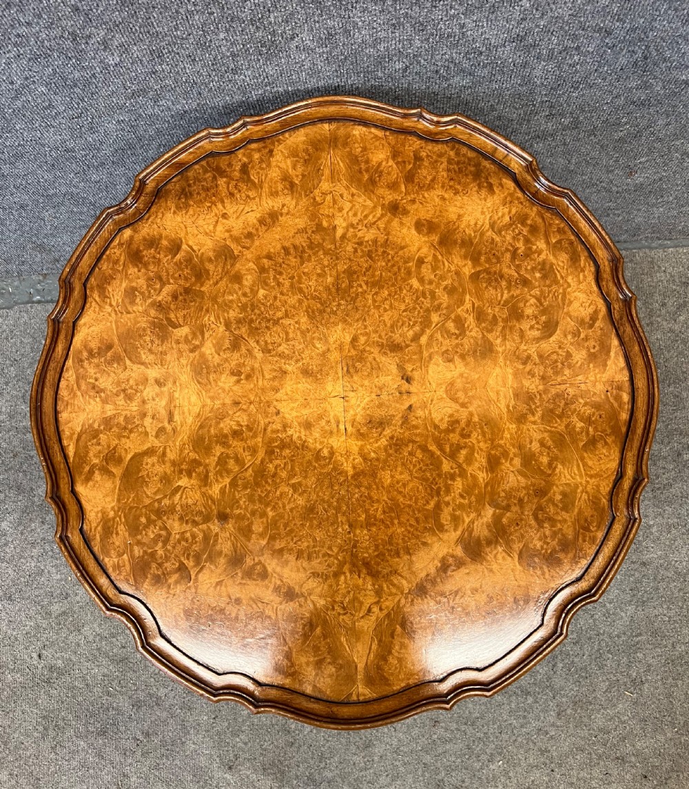 Good Quality Burr Walnut Coffee Table View II