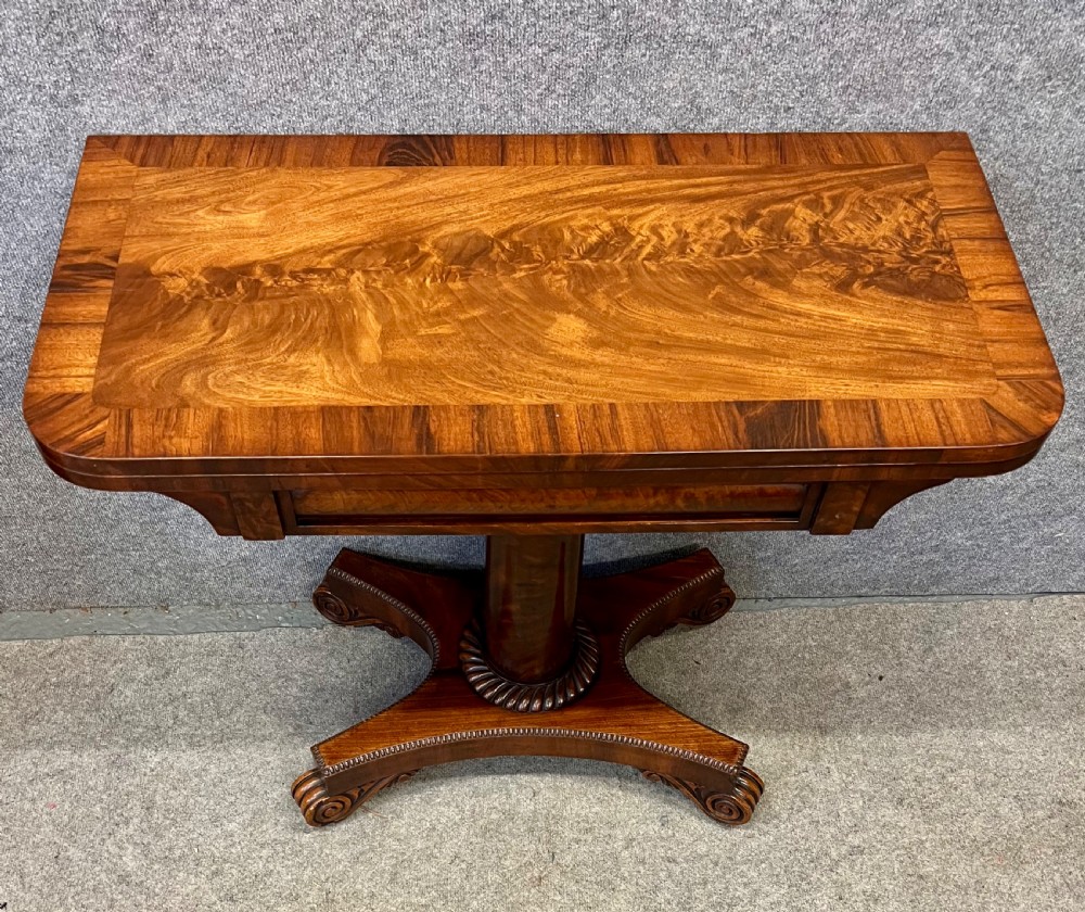 William IV Mahogany Tea Table View II