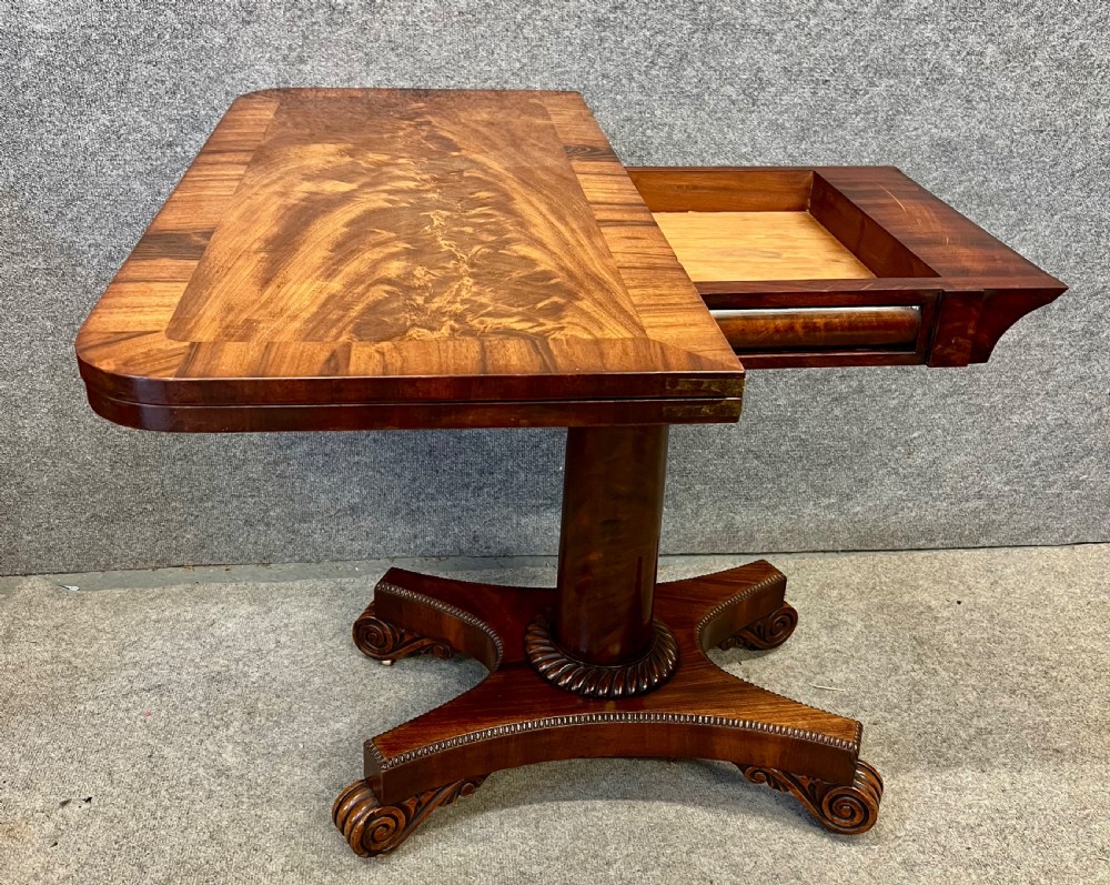 William IV Mahogany Tea Table View IV