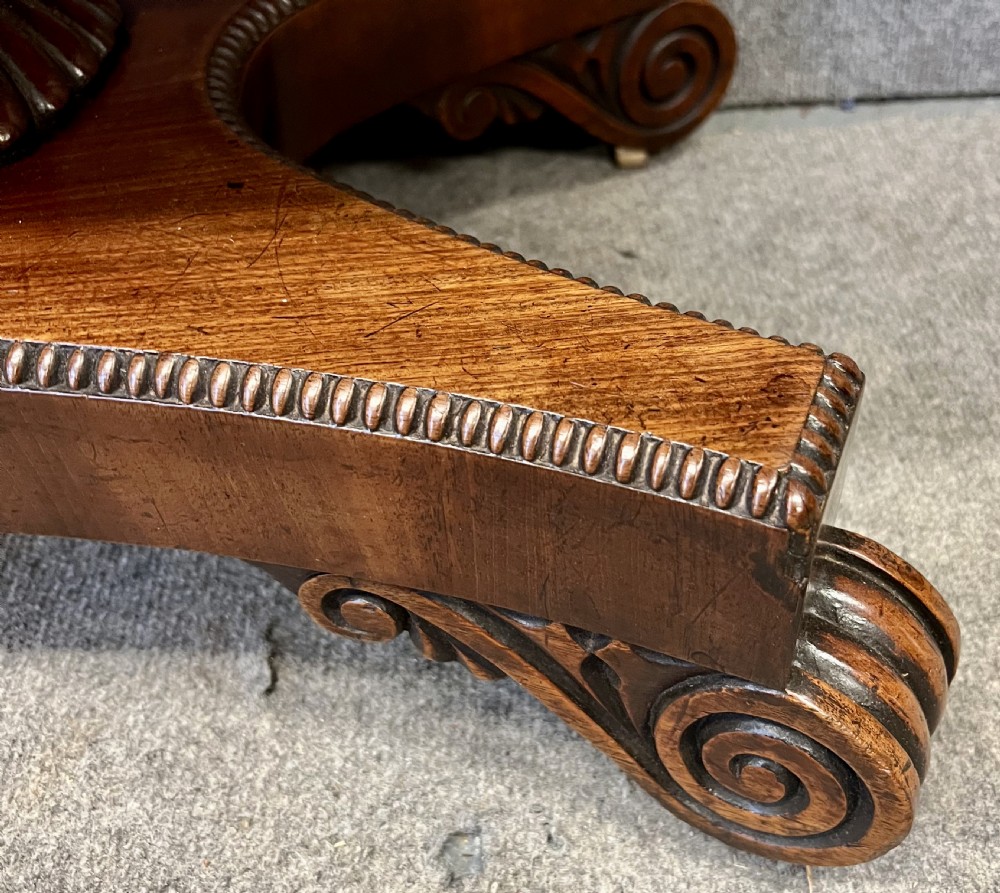 William IV Mahogany Tea Table View V