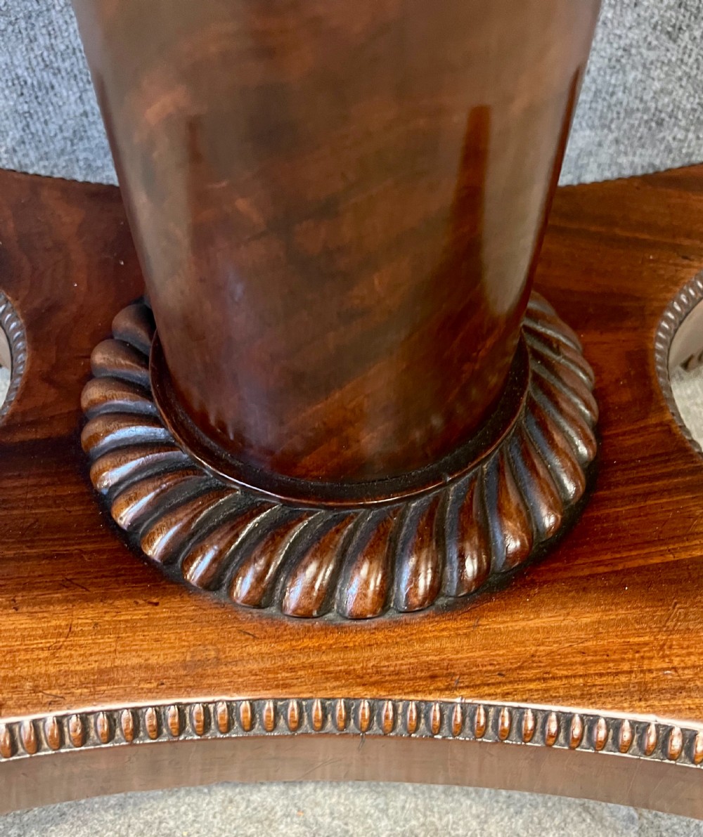 William IV Mahogany Tea Table View VI