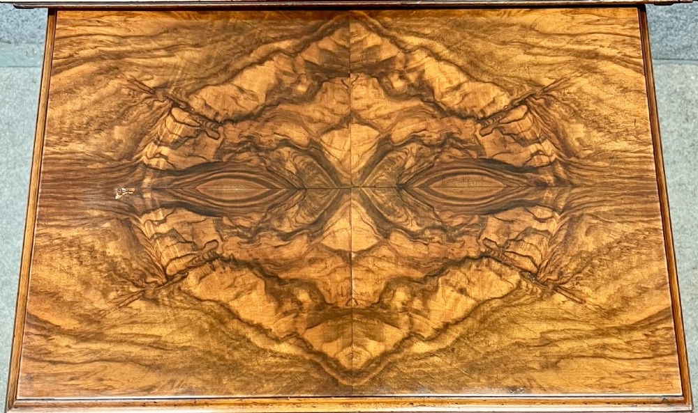 Attractive Nest of Three Walnut Tables View III