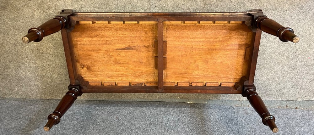 Victorian Mahogany Hall or Window Seat View VI