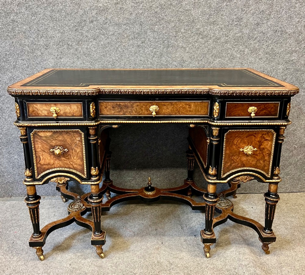 Superb Antique Mazerine Desk
