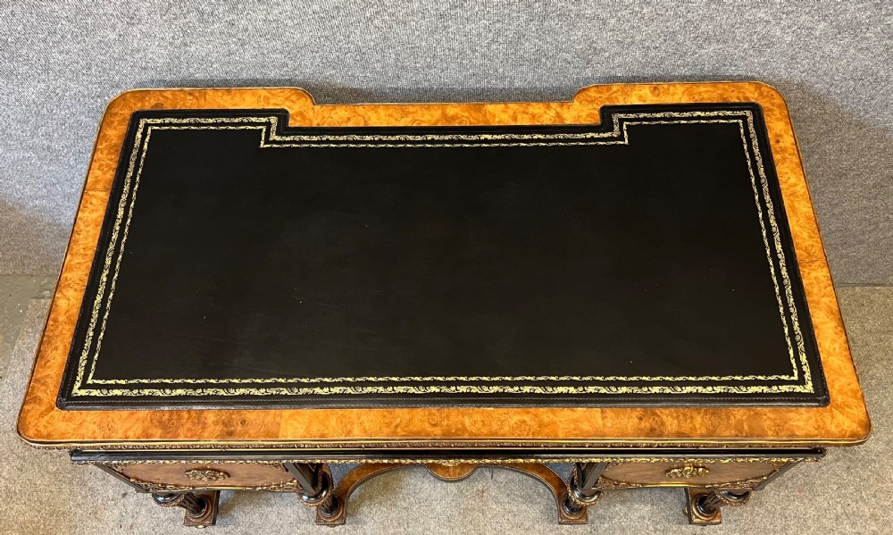 Superb Antique Mazerine Desk View III