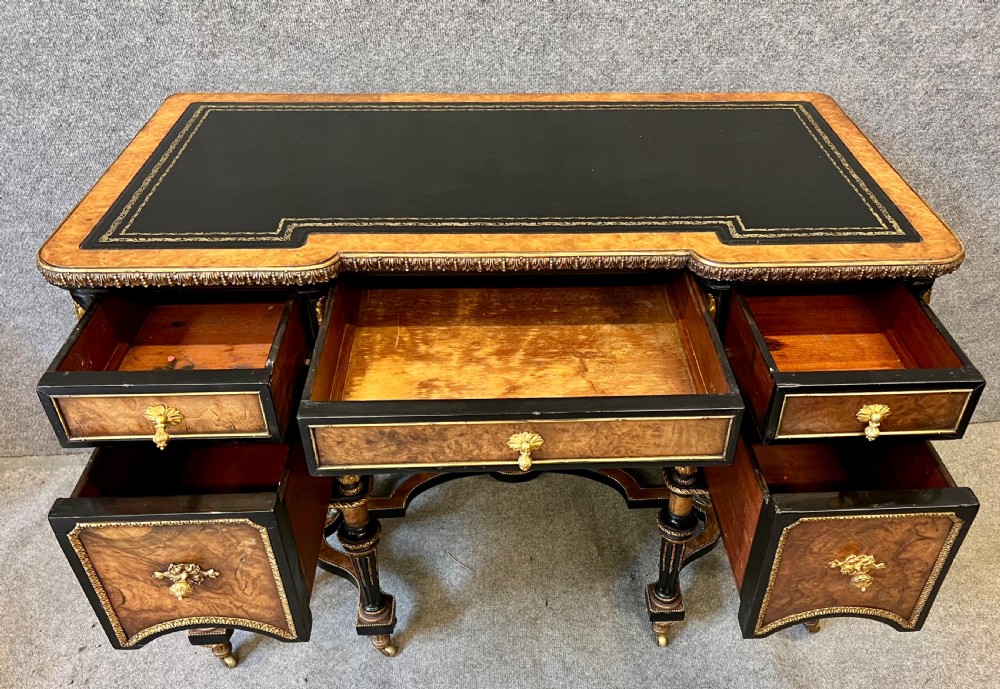 Superb Antique Mazerine Desk View IV