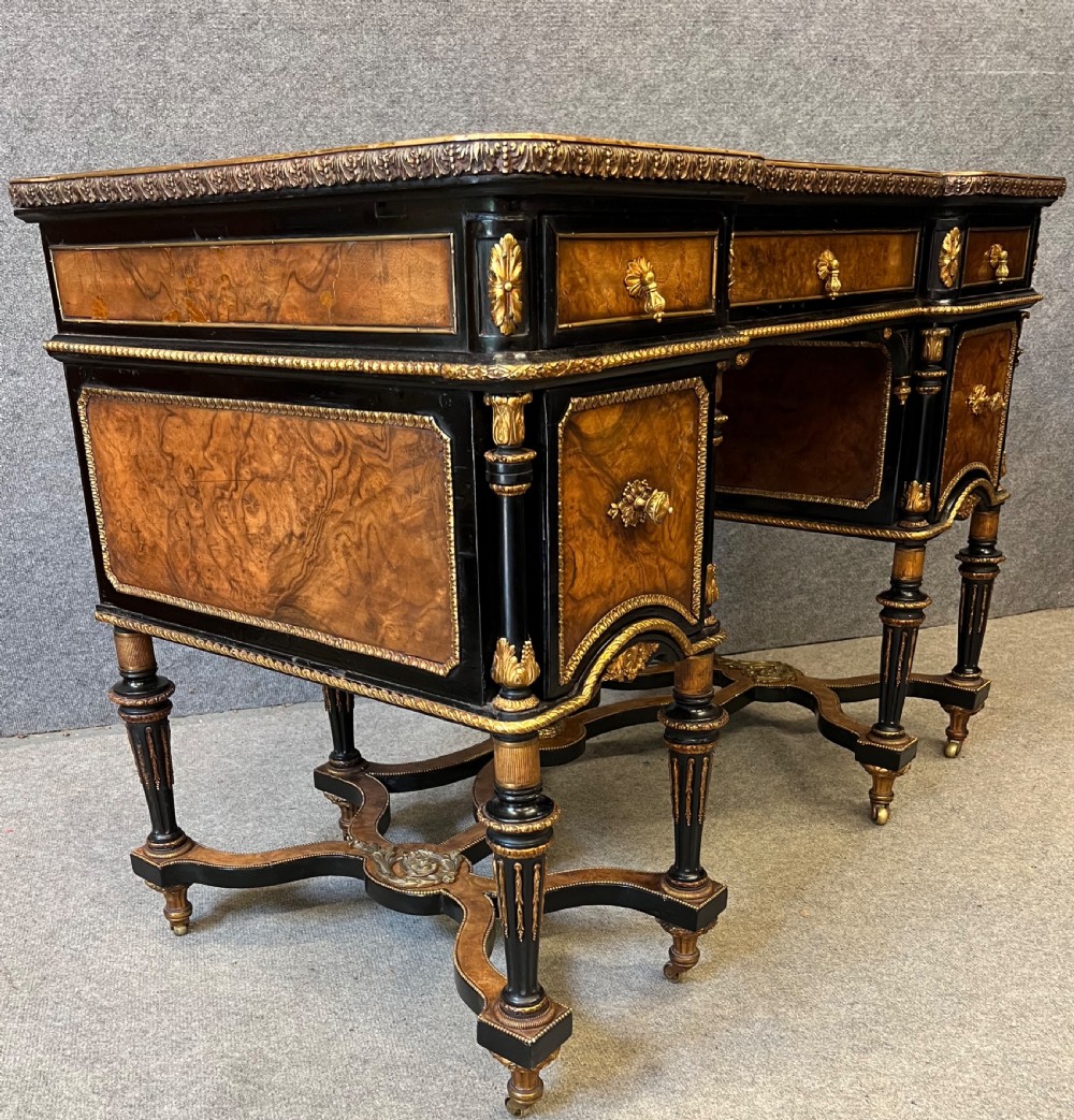 Superb Antique Mazerine Desk View VI