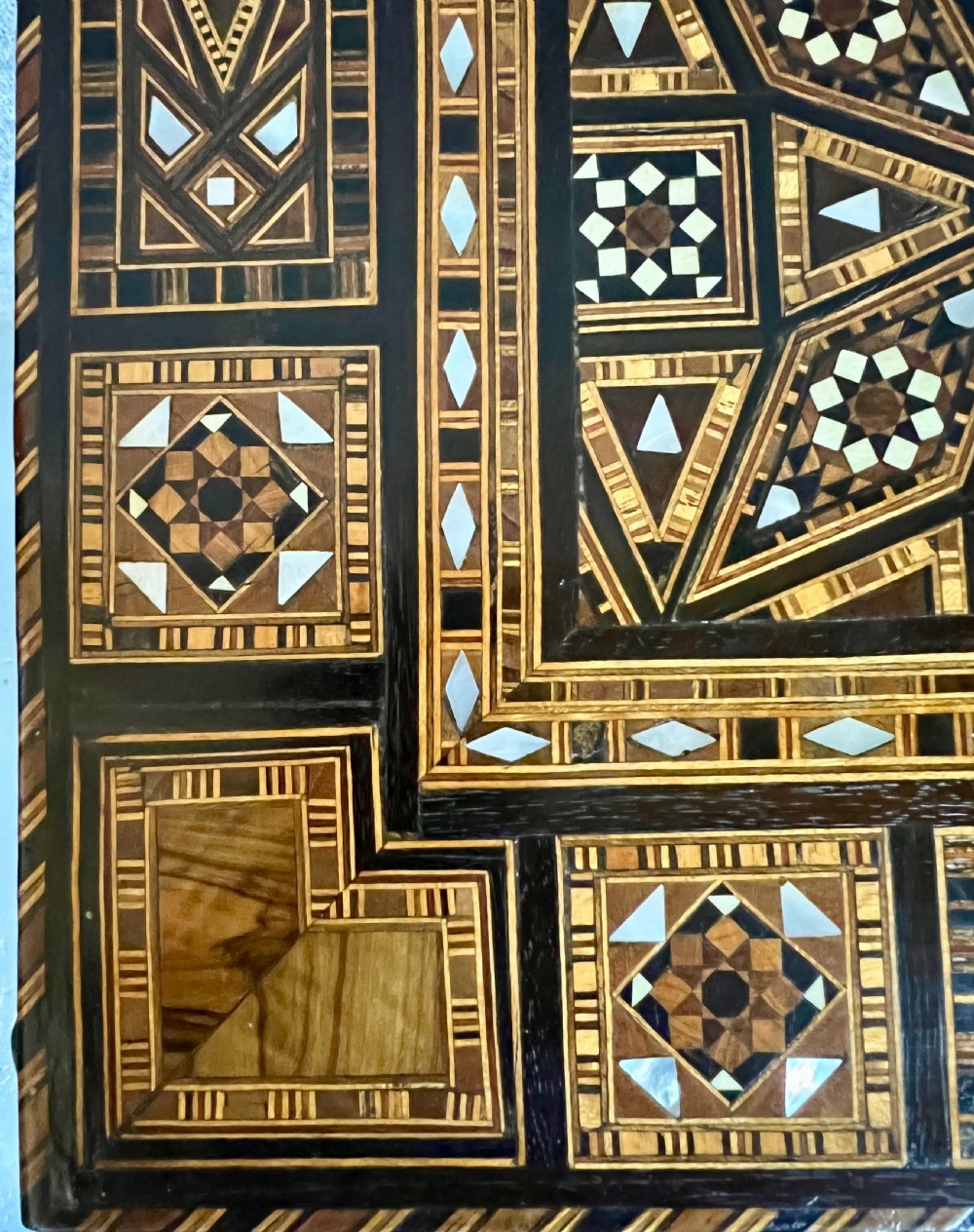 Superb Syrian Damascus Moorish Games Table
 View VIII