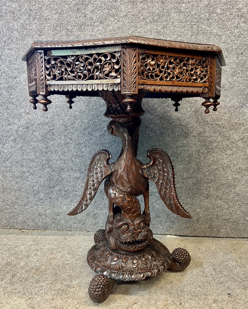 Antique Anglo Indian Padouk Table