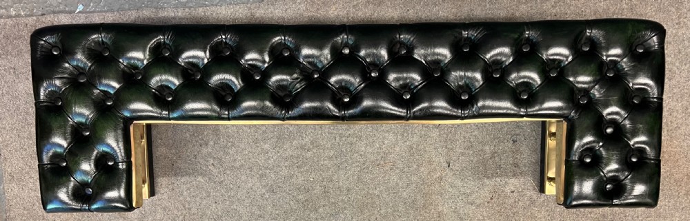Good Quality Small Brass & Leather Club Fender View VI