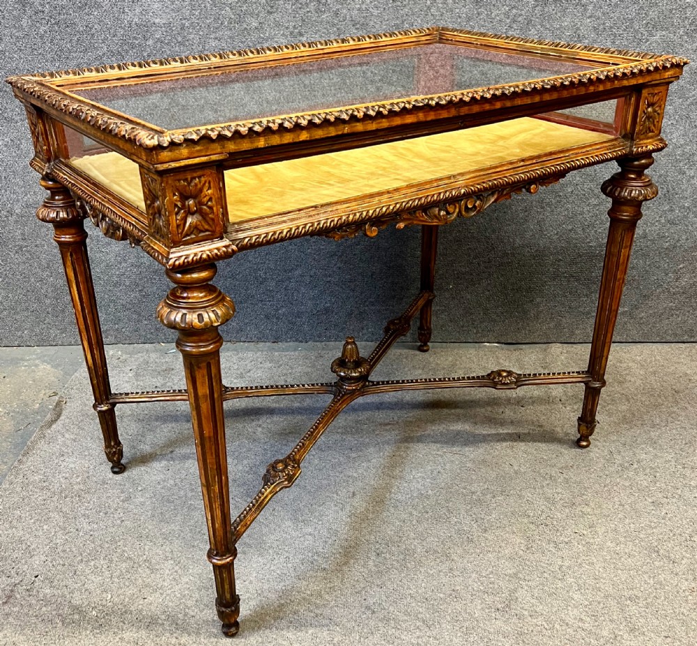 Antique Gilded & Painted Bijouterie Cabinet View IX