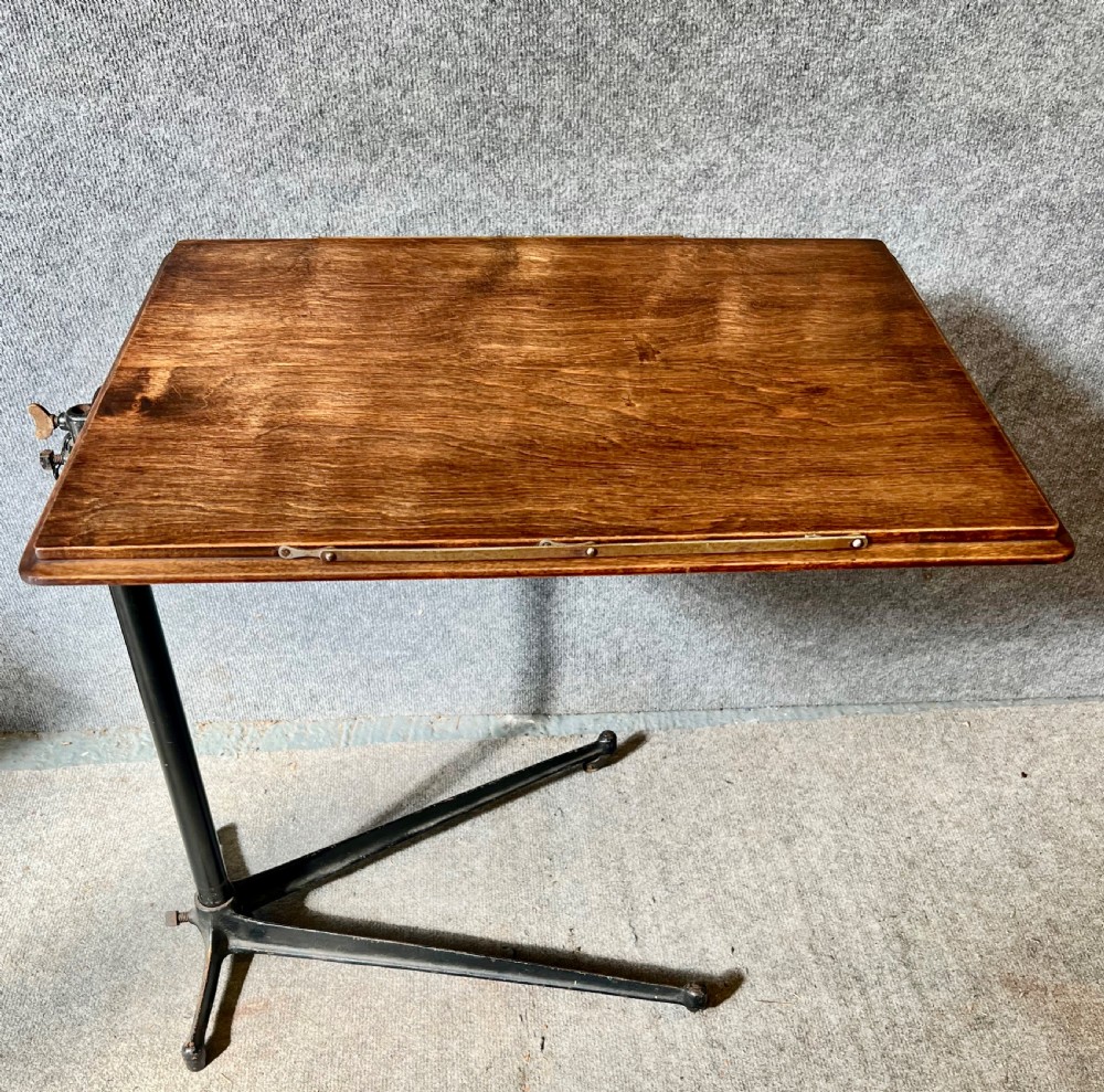 Antique Double Sided Adjustable Reading Table View X