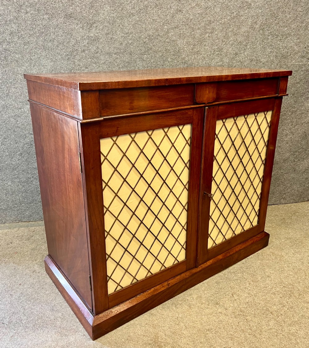 Antique Mahogany Side Cabinet