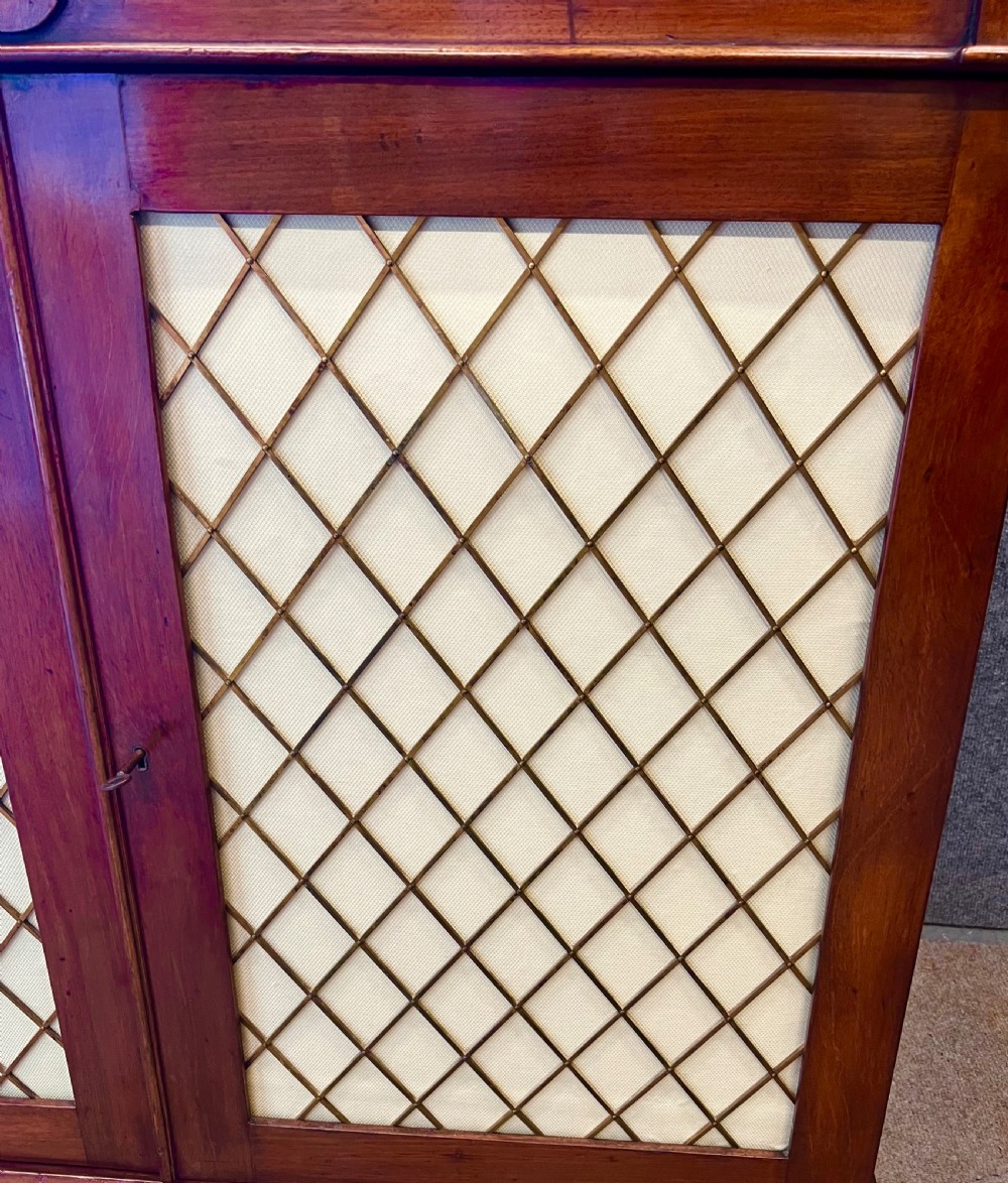 Antique Mahogany Side Cabinet View VI